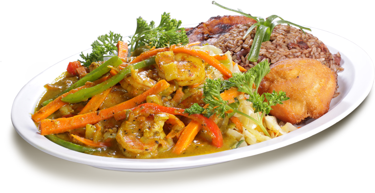 48-486516_contact-information-plate-of-caribbean-food